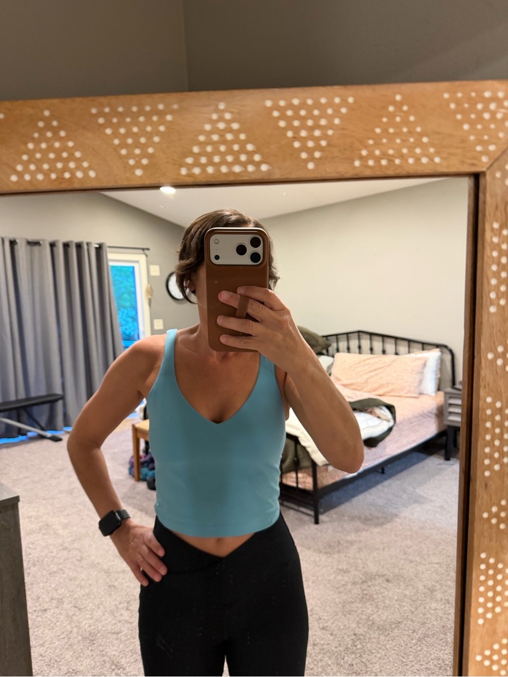 lululemon Align Light Blue Tank Top